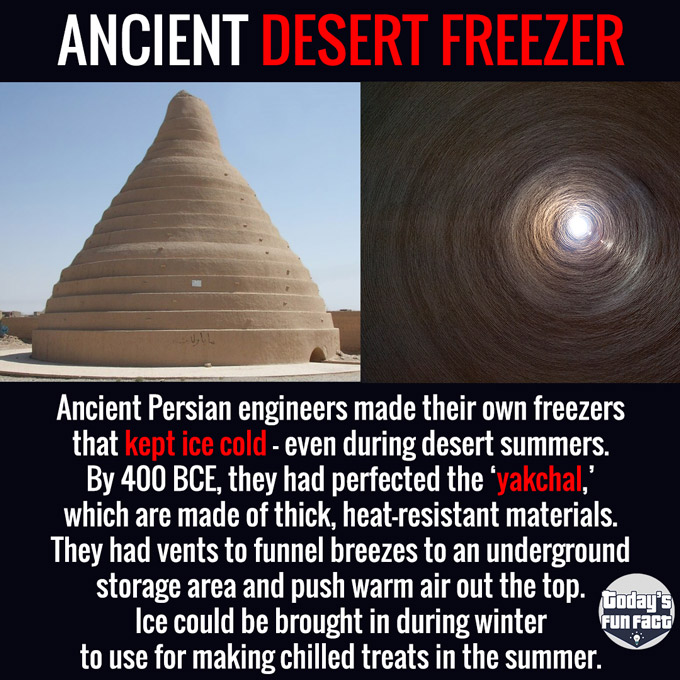 Ancient Persian Engineers Made Their Own Freezers That Kept Ice Cold