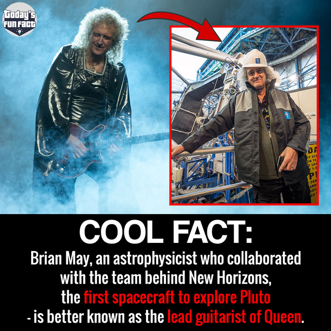 Brian May, An Astrophysicist Who Collaborated With The Team Behind New Horizons